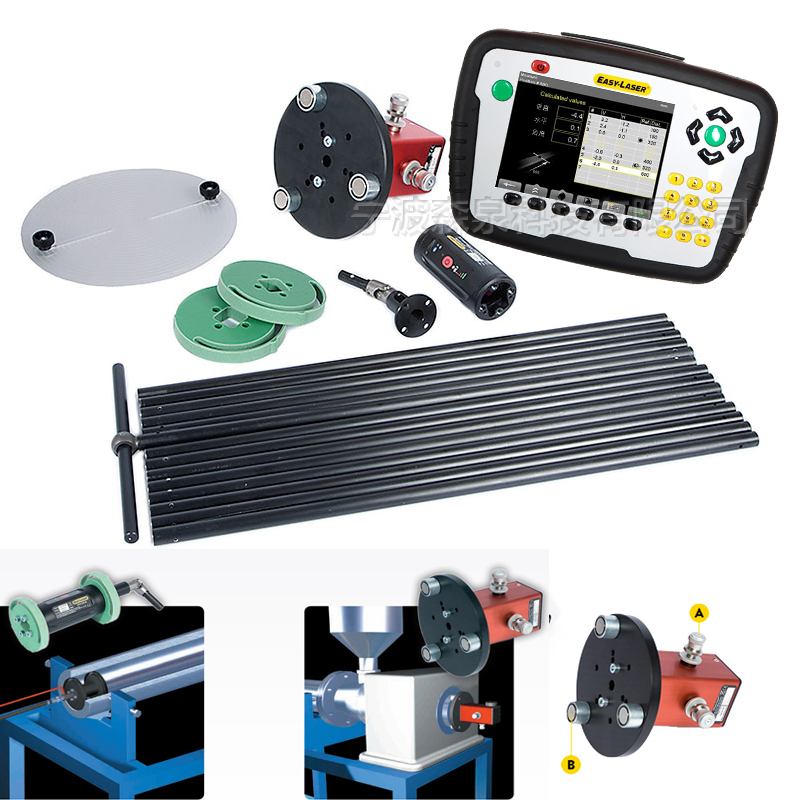 擠出機(jī)管道直線度測(cè)量系統(tǒng)