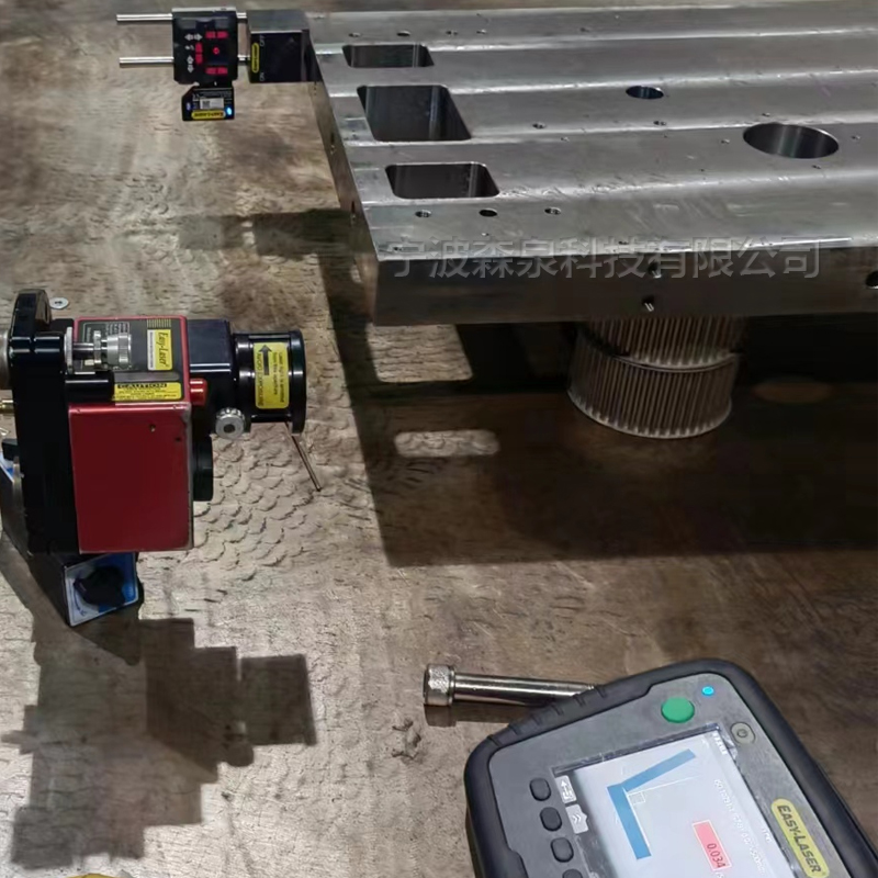 印刷機(jī)墻板垂直度測(cè)量