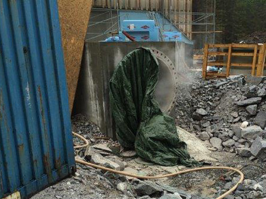 水力發(fā)電廠壓力鋼管與蝸殼連接法蘭的平整度/平面度測量